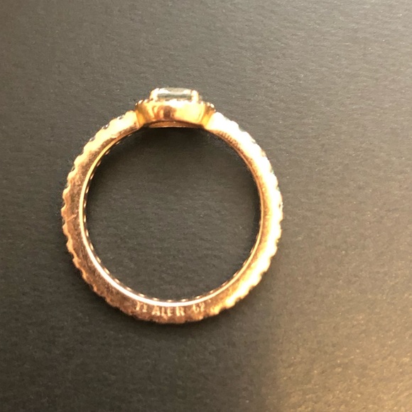 Pandora Rose Gold Classic Sparkle Halo Ring - Picture 9 of 10